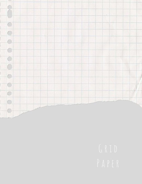Grid Paper: Quad Rule graph paper,8.5 x 11 (5x5 graph paper) 100 pages