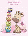 Búhos adorables libro para colorear 1