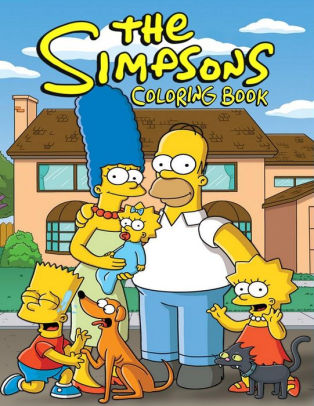 the simpsons coloring book coloring book for kids and