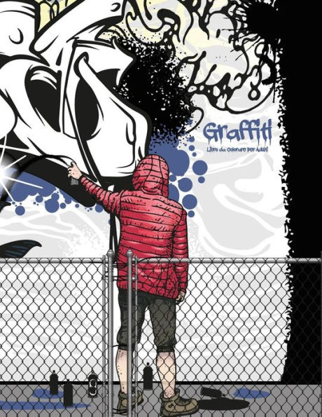 Graffiti Libro da Colorare per Adulti 1