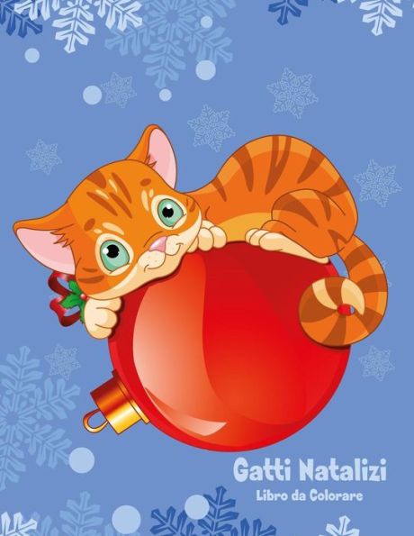 Gatti Natalizi Libro da Colorare 1