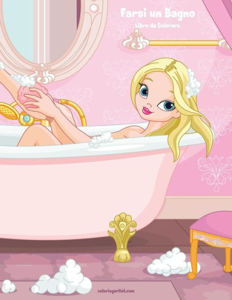 Farsi un Bagno Libro da Colorare 1