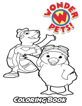 cow coloring page in black and white the wonder pets