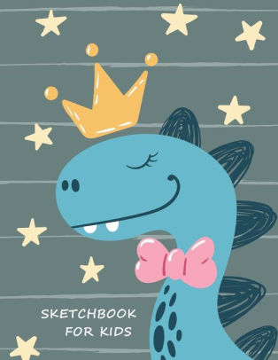 Sketchbook For Kids Dinosaur Cute Sketchbook For Kids Boys