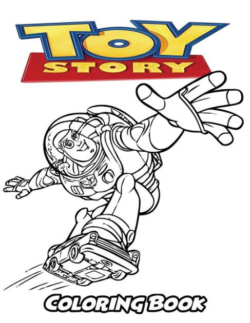 Toy Story Coloring Book: Coloring Book for Kids and Adults, Activity ...