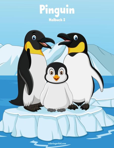 Pinguin-Malbuch 2