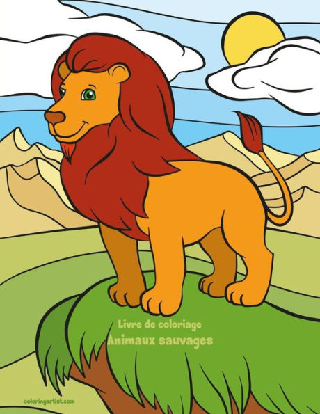 Livre de coloriage Animaux sauvages 1 & 2