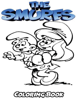 Smurfs coloring pages new