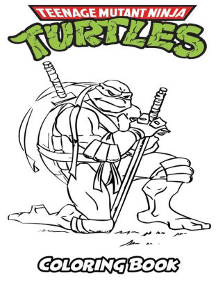 teenage mutant ninja turtles coloring book coloring book