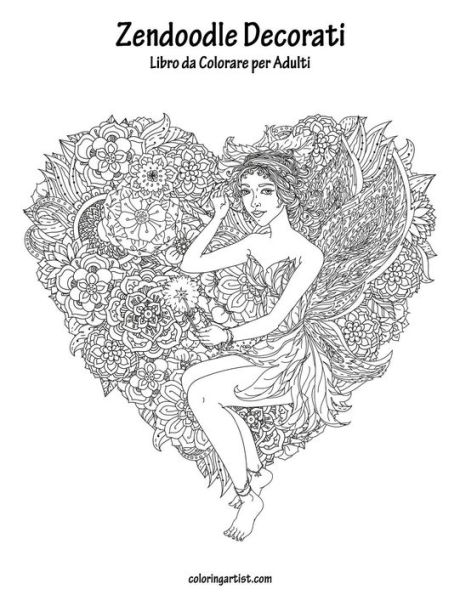 Zendoodle Decorati Libro da Colorare per Adulti 1