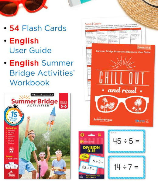 Summer Bridge Essentials and Calm Down Kit Backpack 5-6