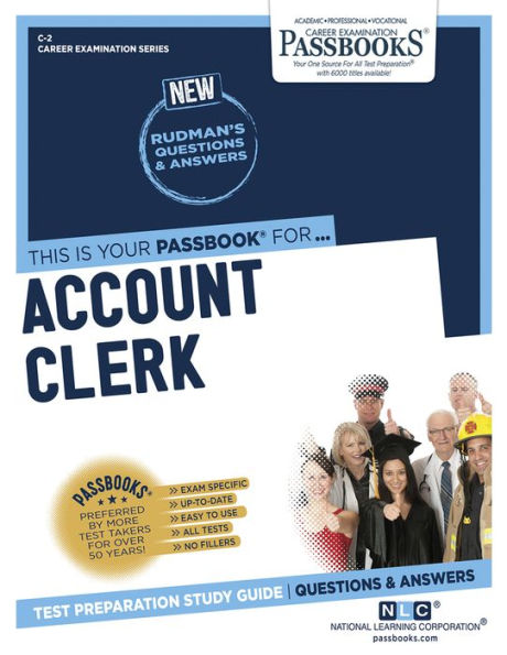 Account Clerk (C-2): Passbooks Study Guide