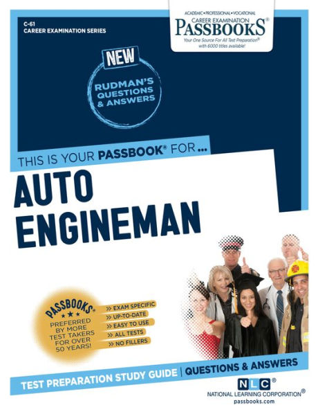 Auto Engineman (C-61): Passbooks Study Guide