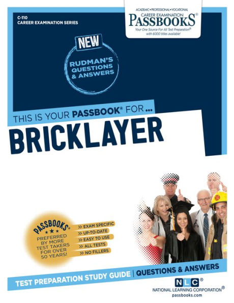 Bricklayer (C-110): Passbooks Study Guide