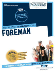Title: Foreman (C-262): Passbooks Study Guide, Author: National Learning Corporation