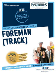 Title: Foreman (Track) (C-277): Passbooks Study Guide, Author: National Learning Corporation