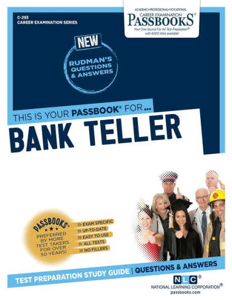 Bank Teller (C-293): Passbooks Study Guide