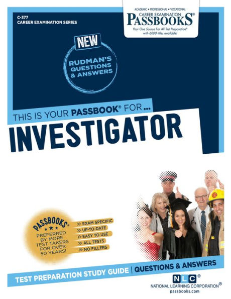 Investigator (C-377): Passbooks Study Guide