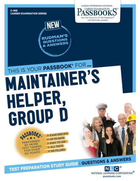 Maintainer's Helper, Group D (C-468): Passbooks Study Guide