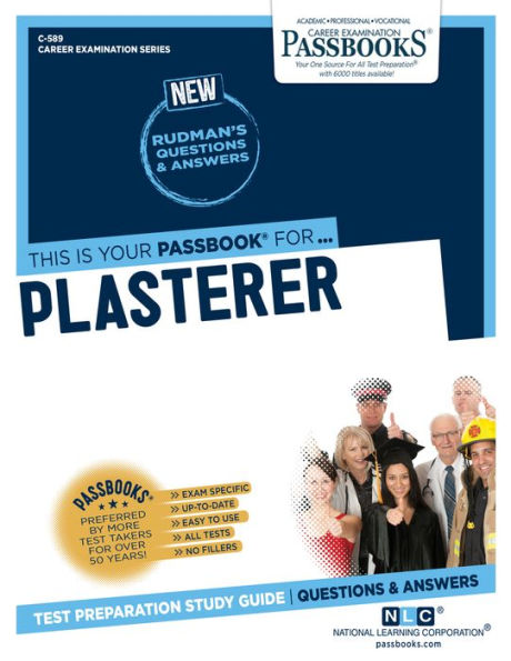 Plasterer (C-589): Passbooks Study Guide