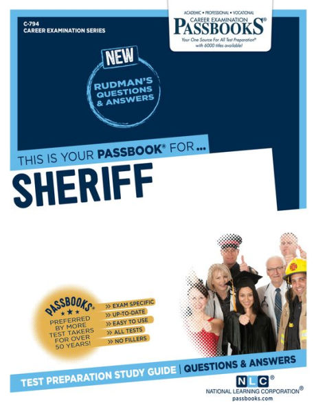 Sheriff (C-794): Passbooks Study Guide