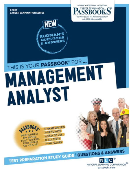 Management Analyst (C-1061): Passbooks Study Guide