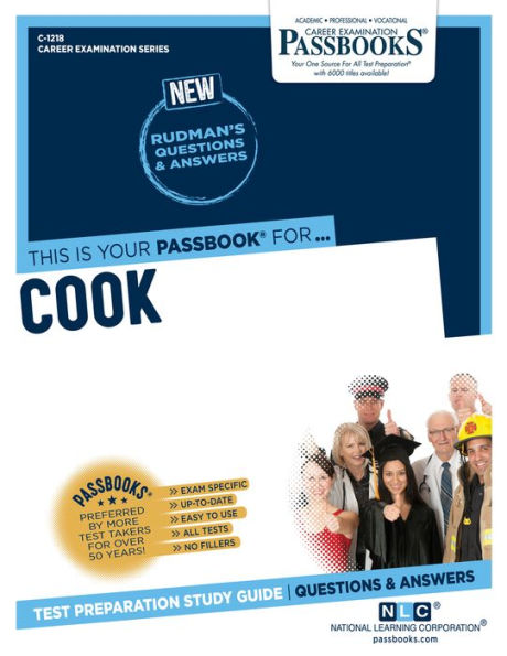 Cook (C-1218): Passbooks Study Guide