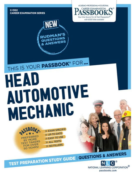 Head Automotive Mechanic (V) (C-1302): Passbooks Study Guide