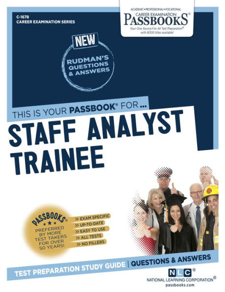 Staff Analyst Trainee (C-1678): Passbooks Study Guide