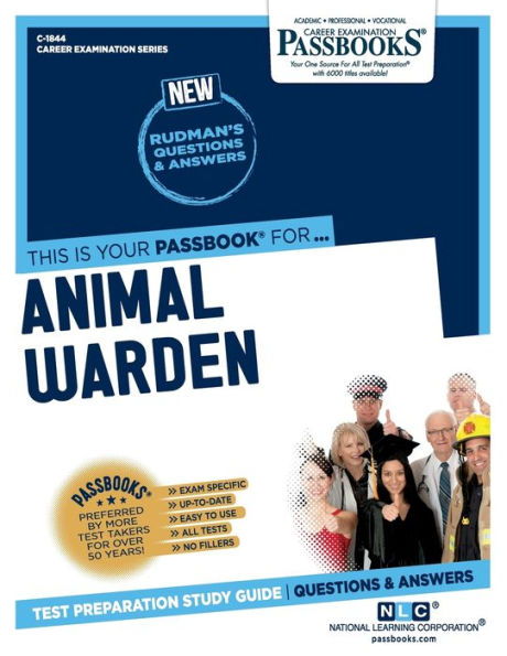 Animal Warden (C-1844): Passbooks Study Guide