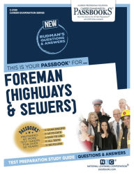 Title: Foreman (Highways & Sewers) (C-2190): Passbooks Study Guide, Author: National Learning Corporation