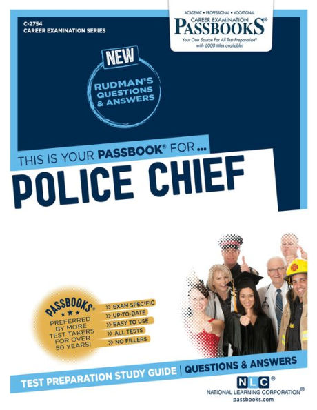 Police Chief (C-2754): Passbooks Study Guide