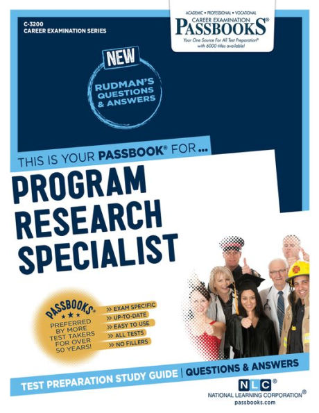 Program Research Specialist (C-3200): Passbooks Study Guide