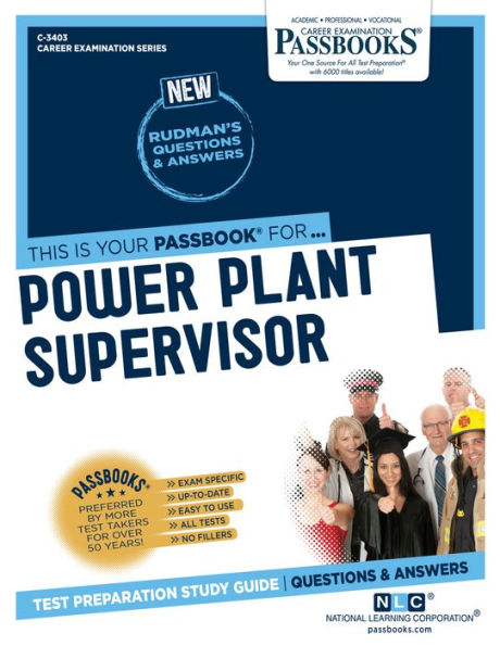 Power Plant Supervisor (C-3403): Passbooks Study Guide