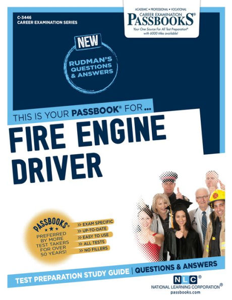 Fire Engine Driver (C-3446): Passbooks Study Guide