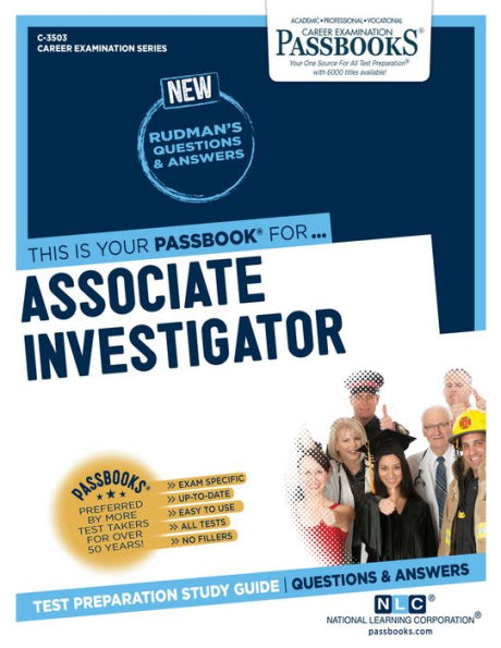 Associate Investigator (C-3503): Passbooks Study Guide