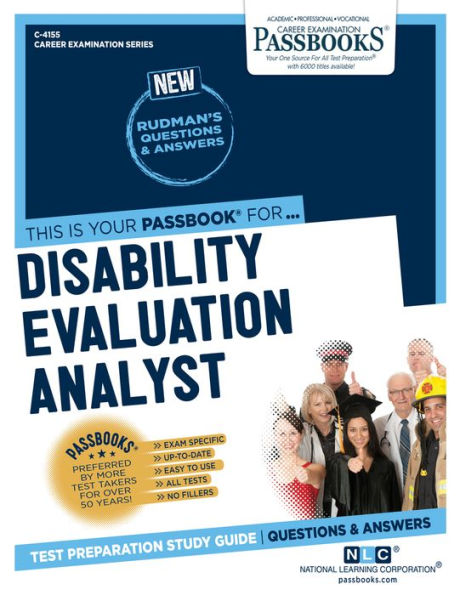 Disability Evaluation Analyst (C-4155): Passbooks Study Guide