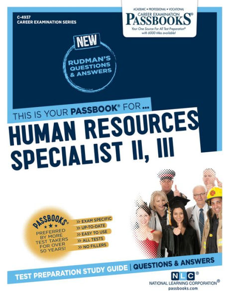 Human Resources Specialist II, III (C-4937): Passbooks Study Guide