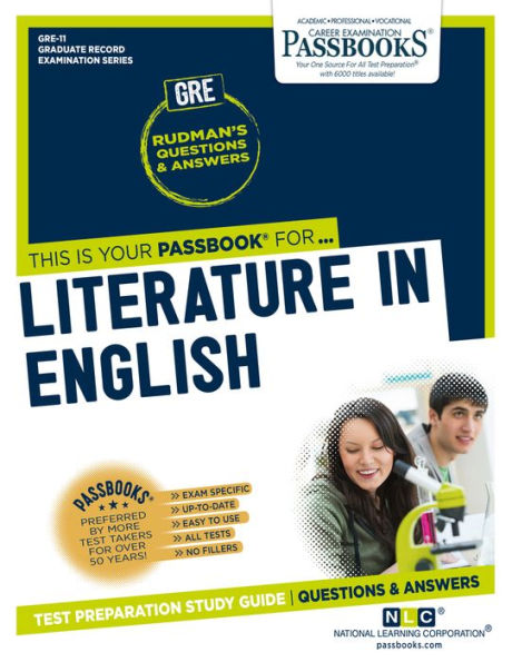 Literature In English (GRE-11): Passbooks Study Guide