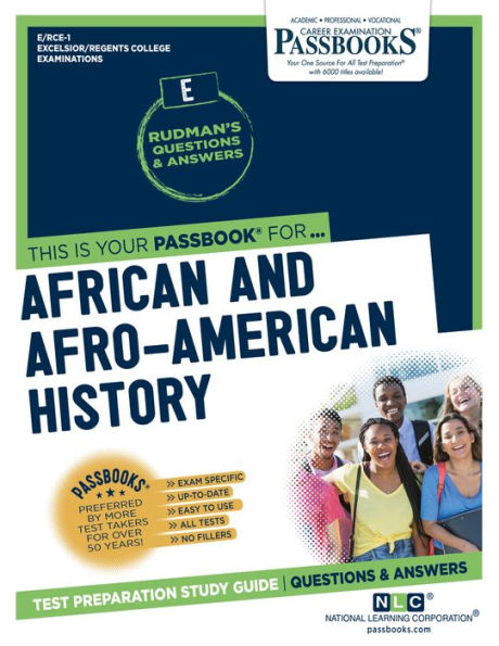 African and Afro-American History (RCE-1): Passbooks Study Guide