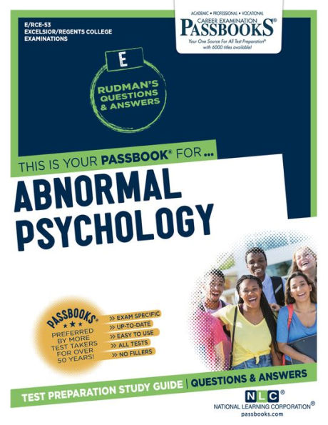 Abnormal Psychology (RCE-53): Passbooks Study Guide