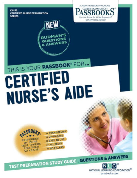 Certified Nurse's Aide (CN-56): Passbooks Study Guide