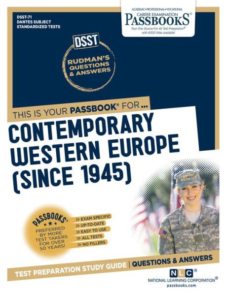 Contemporary Western Europe (DAN-71): Passbooks Study Guide