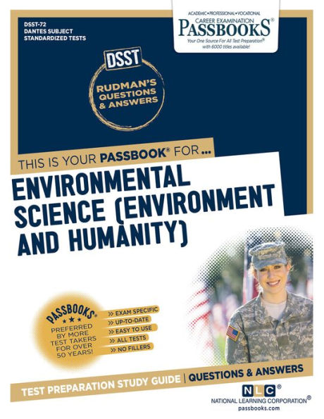 Environmental Science (Environment and Humanity) (DAN-72): Passbooks Study Guide