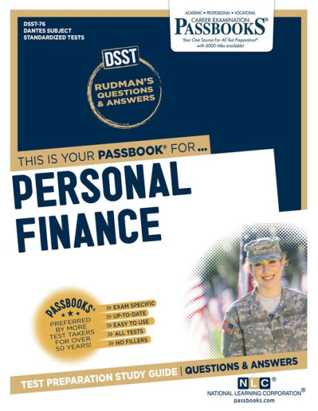 Personal Finance (DAN-76): Passbooks Study Guide