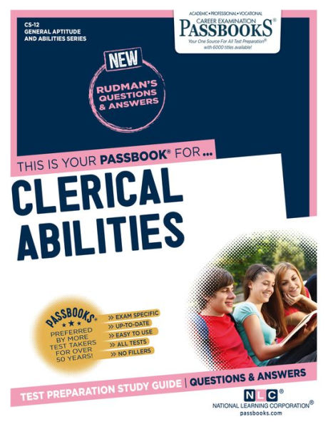 Clerical Abilities (CS-12): Passbooks Study Guide