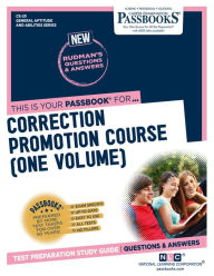 Title: Correction Promotion Course (One Volume) (CS-25): Passbooks Study Guide, Author: National Learning Corporation
