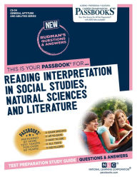Title: Reading Interpretation In Social Studies, Natural Sciences and Literature (CS-34): Passbooks Study Guide, Author: National Learning Corporation