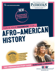 Title: Afro-American History (Q-2): Passbooks Study Guide, Author: National Learning Corporation