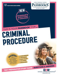 Title: Criminal Procedure (Q-36): Passbooks Study Guide, Author: National Learning Corporation